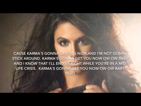 Kristina Maria- Karma [Lyrics]