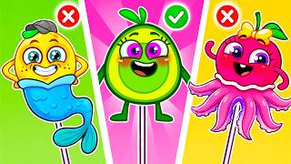 60-Minute Compilation - Where Is My Mermaid Tail – Body Puzzle 🧜‍♀️🧩🔍🎵VocaVoca🥑Show Kids Songs
