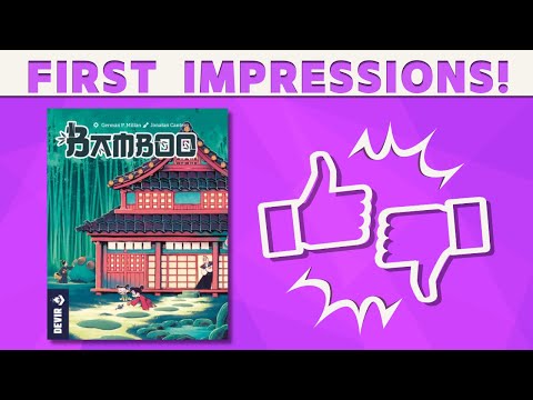 Bamboo - First Impression Review!