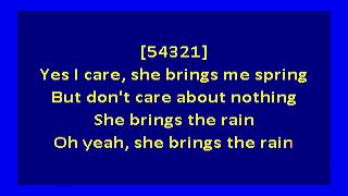 Can  - She Brings The Rain (karaoke)