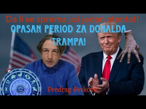 PREDRAG PETKOVIĆ, DA LI SE SPREMA JOŠ JEDAN ATENTAT NA DONALDA TRAMPA?! 
