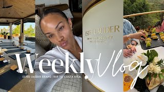weekly vlog! brand trip to costa rica + wellness + reset + spa days & more! allyiahsface vlogs
