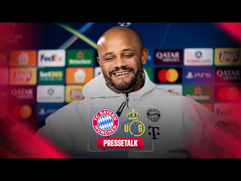 Pressetalk mit Kompany & Aleks Pavlović vor FC Bayern - Union Saint-Gilloise | 7. CL-Spieltag