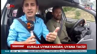 Trafikte Hız Tacizi AHaber