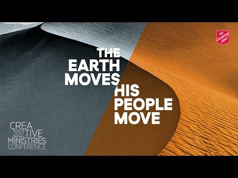 Creative Ministries Conference // The Earth Moves, His People Move.