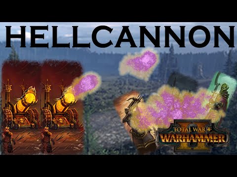 CORE UNIT: Hellcannon - Warriors of Chaos vs Dark Elves // Total War: WARHAMMER II Multiplayer