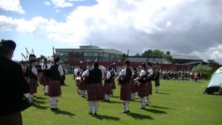 preview picture of video 'Greater Manchester Fire and Rescue Service Pipe Band Grade 3 Annan 2014'