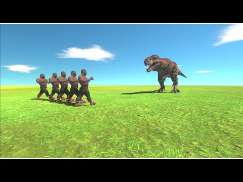 How many humans can kill 1 t-rex