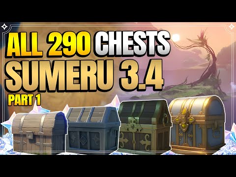 ALL Chest Locations in Desert Of Hadramaveth - Part 1  |【Genshin Impact】