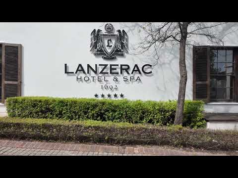 4K- Walking Tour of Lanzerac Wine Estate, Stellenbosch, South Africa