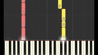 John Wick Chapter 2 Soundtrack: Plastic Heart ft. Ciscandra Nostalghia (Piano sheet & Synthesia)