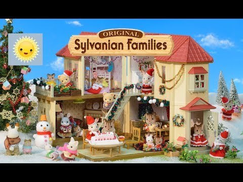 SYLVANIAN FAMILIES BEECHWOOD HALL  grande casa dеllе bаmbоlе con mobili e bagno - giоchi реr bаmbine
