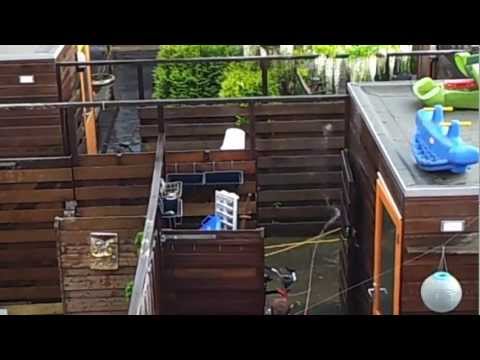 Watergevecht Deltalaan Grevelingenlaan Sliedrecht 23 mei 2012