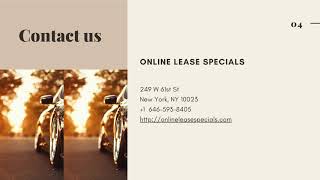 Online Lease Specials