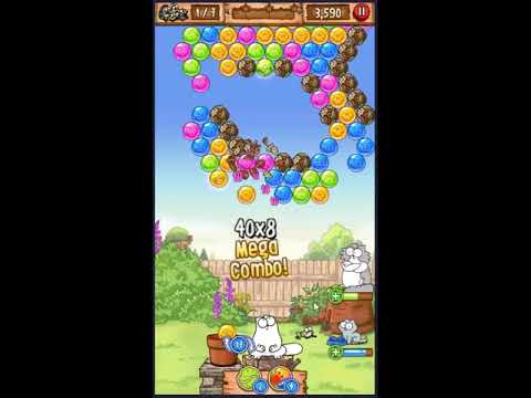 Simon's Cat Pop Time Level 27 - NO BOOSTERS 😺 | SKILLGAMING ✔️