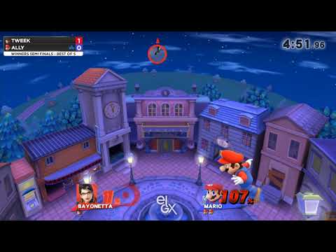 Tweek vs Ally - EGLX 2018 - Wii U Winners Semi Finals
