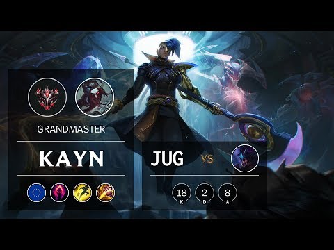 Kayn Jungle vs Rek'Sai - EUW Grandmaster Patch 9.7