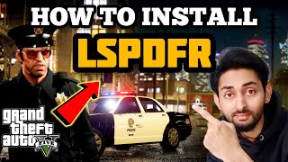 HOW TO INSTALL LSPDFR IN GTA 5 2023 | BECOME POLICE IN GTA 5 | GTA 5 Mods 2023 Hindi/Urdu | THE NOOB