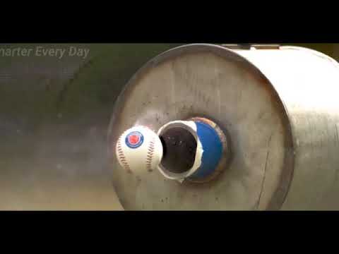 Trying to Catch a 1,000 MPH Baseball | 9 baseball gloves broken |  It's   Amazing