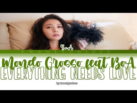 MONDO GROSSO feat. BoA - Everything Needs Love (Color Coded Lyrics Eng)