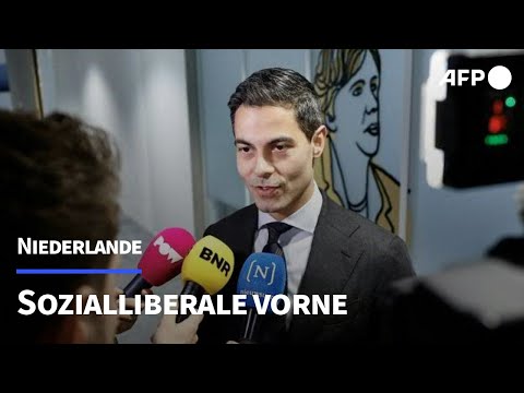 Sozialliberale D66-Partei gewinnt Wahl in den Niederlanden | AFP