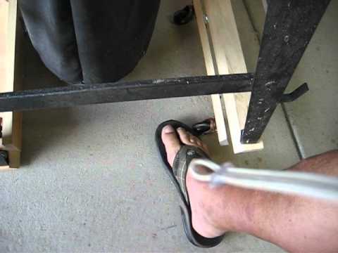 retractable table saw casters