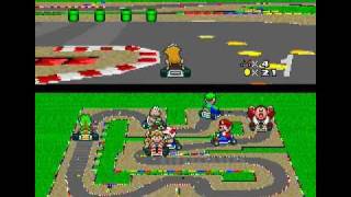 SNES Longplay 110 Super Mario Kart