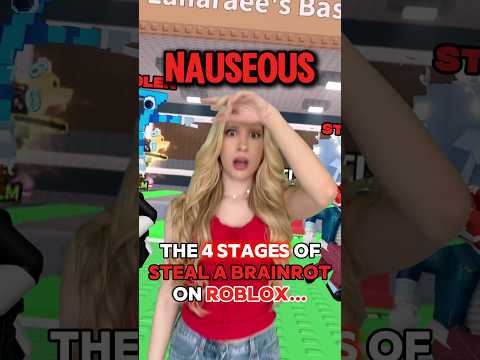 The 4 “STAGES” of Playing STEAL A BRAINROT on ROBLOX! 👋