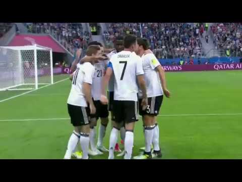 El error de Marcelo Díaz - Chile VS Alemania - Gol Alemán - Copa Confederaciones 2017