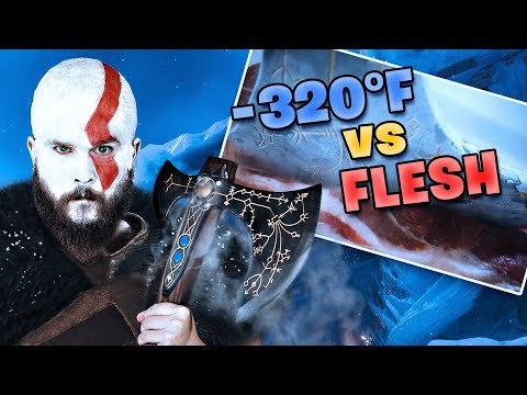 GOD OF WAR's Axe Actually Works!?