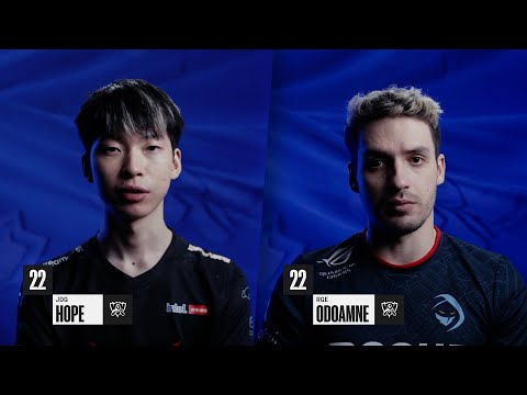 JDG Hope, RGE Odoamne 인터뷰 | Quarter Finals | 2022 월드 챔피언십