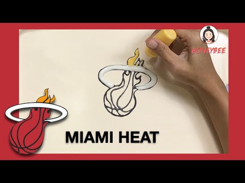 MIAMI HEAT NBA2021 Pancake Art bp25 - Miami Heat | Honeybee