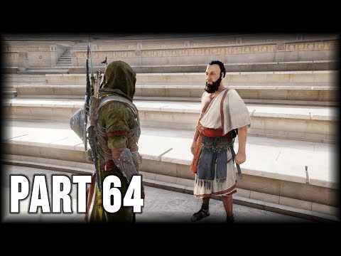 Assassin’s Creed Origins - 100% Walkthrough Part 64 [PS4] – Side Quest: Symposiasts