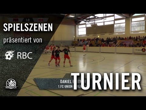 1.FC Union Berlin - Velje Boldklub (13. Range Bau Cup, U17 B-Junioren, Halbfinale) - Spielszenen