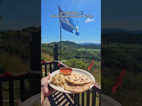 Mirador la Hacienda Santa Clara San Vicente #ElSalvador #choteando503