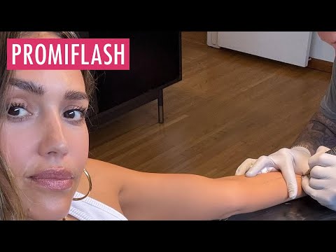 Video Thumbnail: Nach Liebes-Aus: Jessica Alba lässt sich ein Tattoo stechen
