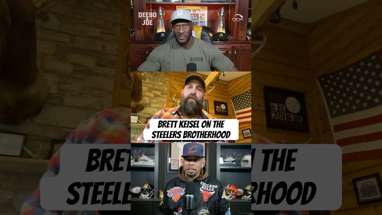 Brett Keisel on the brotherhood surrounding the #Steelers organization #DeeboAndJoe