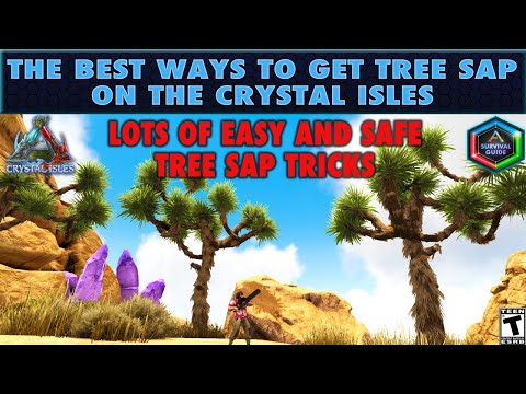 How to Get Tree Sap in The Crystal Isles - Easy Tree Sap Tricks