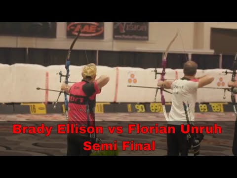 Brady Ellison vs Florian Unruh Semi Final 2025 Indoor World Series Finals | Olympic Recurve
