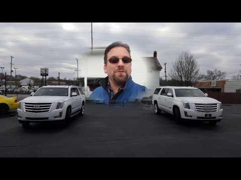 Comparing 2016 Cadillac Escalades Platinum and Premium