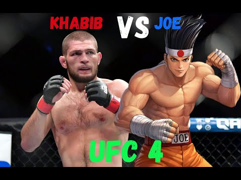 Khabib Nurmagomedov vs. Fighter Joe EA Sports UFC 4 Epic (Street Fighter)