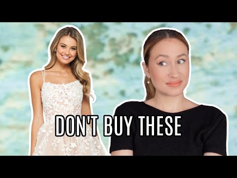 10 Gowns you shouldn't buy for a pageant