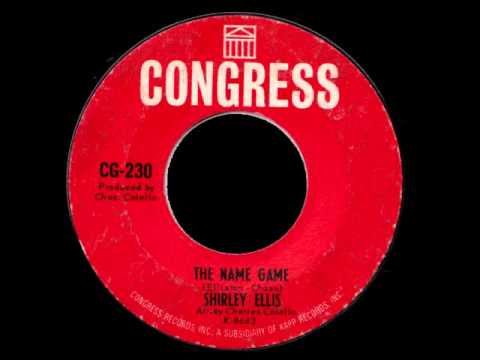 Shirley Ellis. The Name Game (Congress 230, 1964)