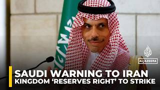 Download lagu Saudi FM says kingdom ‘reserves right’ to take military action against Iran mp3