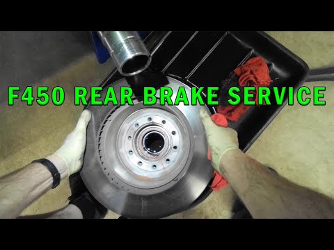 F450 REAR BRAKE SERVICE