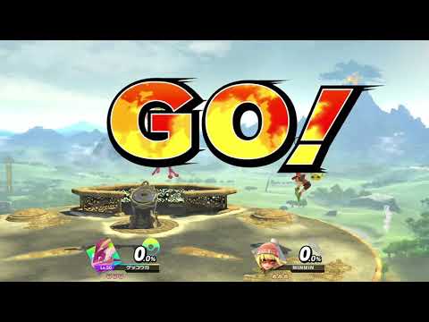 【第13試合】 スマブラSP amiibo vs CP ゲッコウガ. vs ミェンミェン.