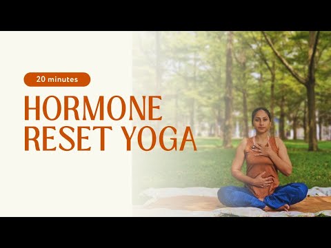 20 Min Yoga to Reduce Cortisol & Belly Fat | Calm Stress Hormones Naturally | Cortisol Belly Fix