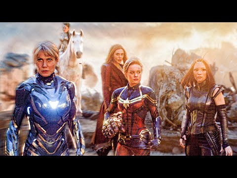 Avengers 4: Endgame - Female Avengers Unite! Scene (2019) Movie Clip