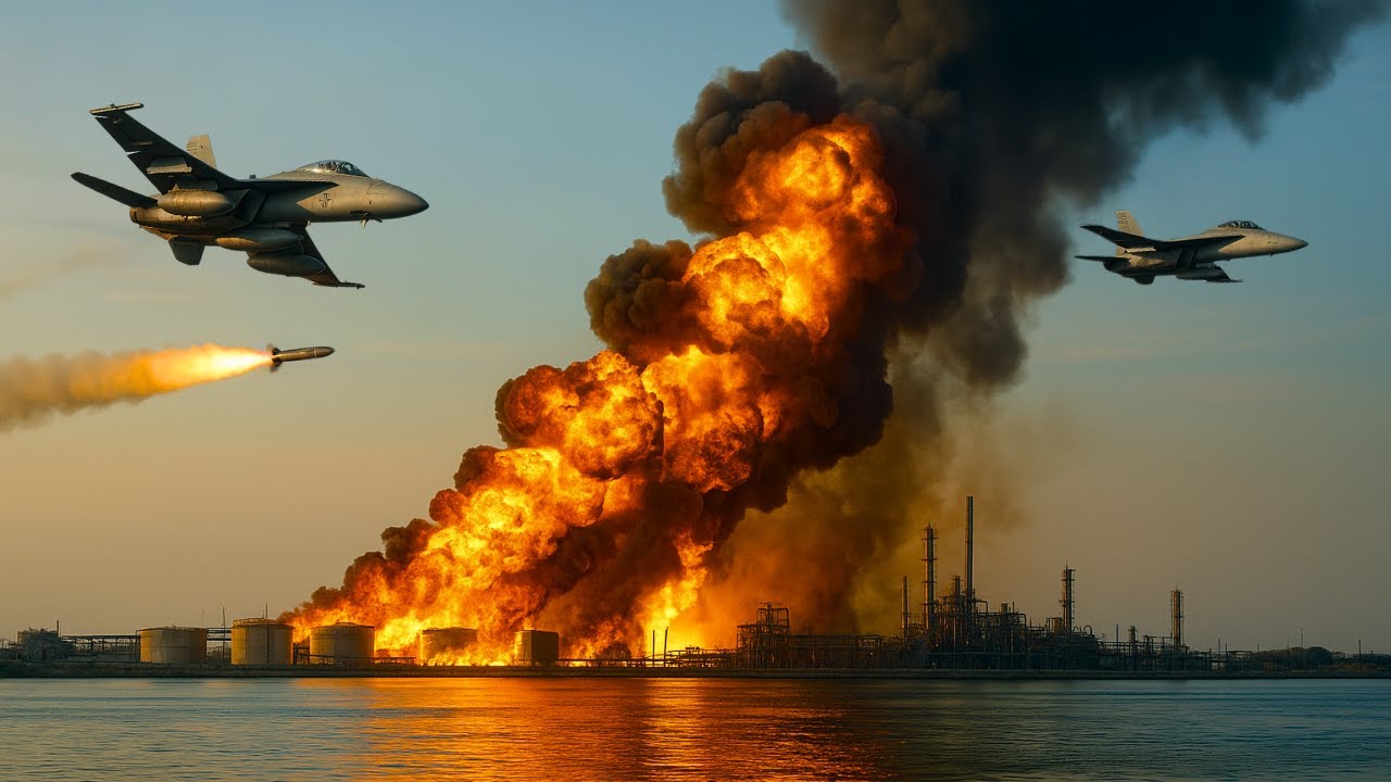 US Fighter Jets HIT Houthi Oil Port – Then THIS Happened...