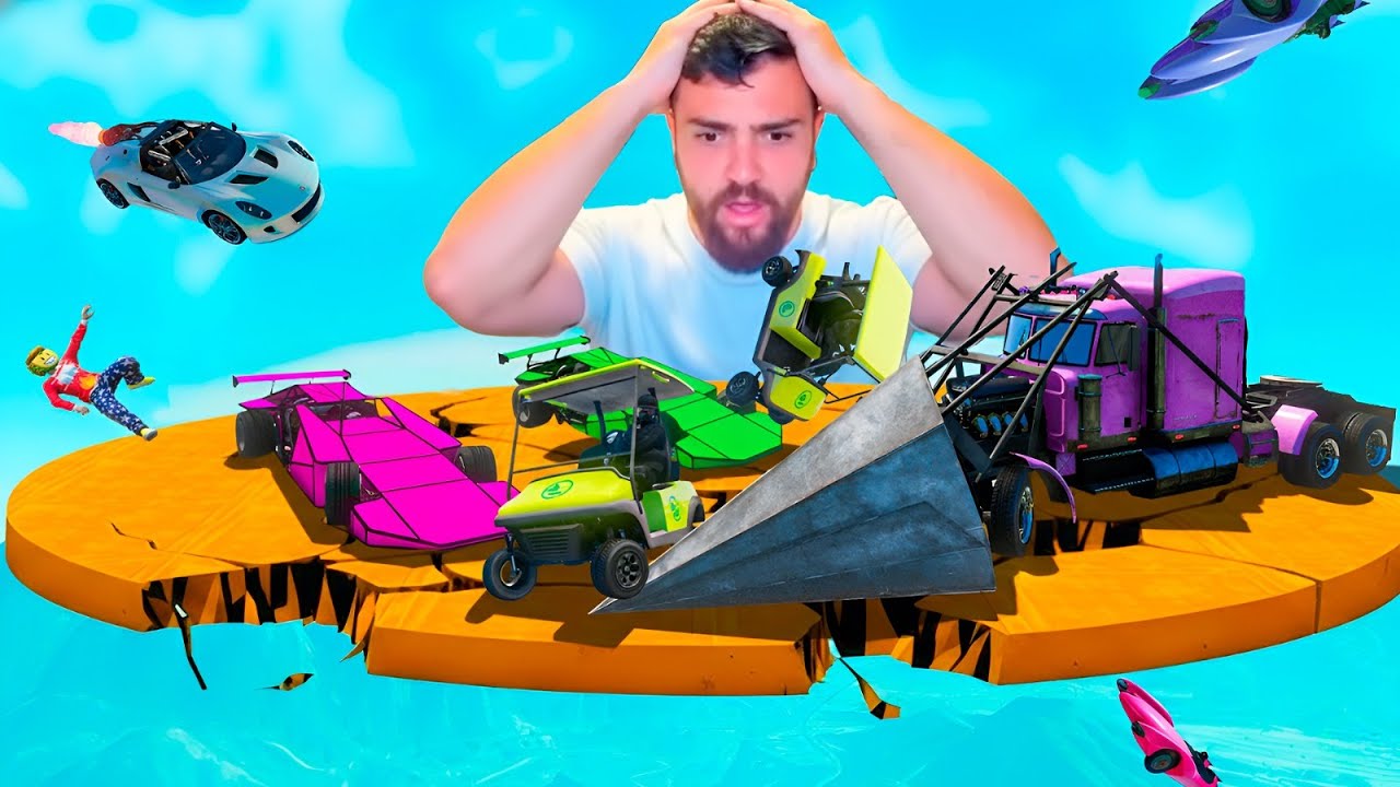 SI TE CAES PIERDES CON COCHES LOCOS!! TENSIÓN MÁXIMA! - GTA 5 ONLINE